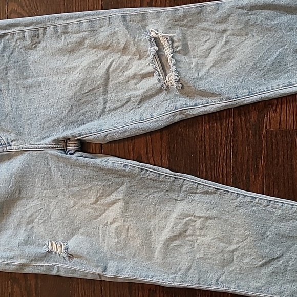 Madewell The Perfect Vintage Jean High-rise Distressed Light Wash Wmns 29 Casual - Picture 4 of 16